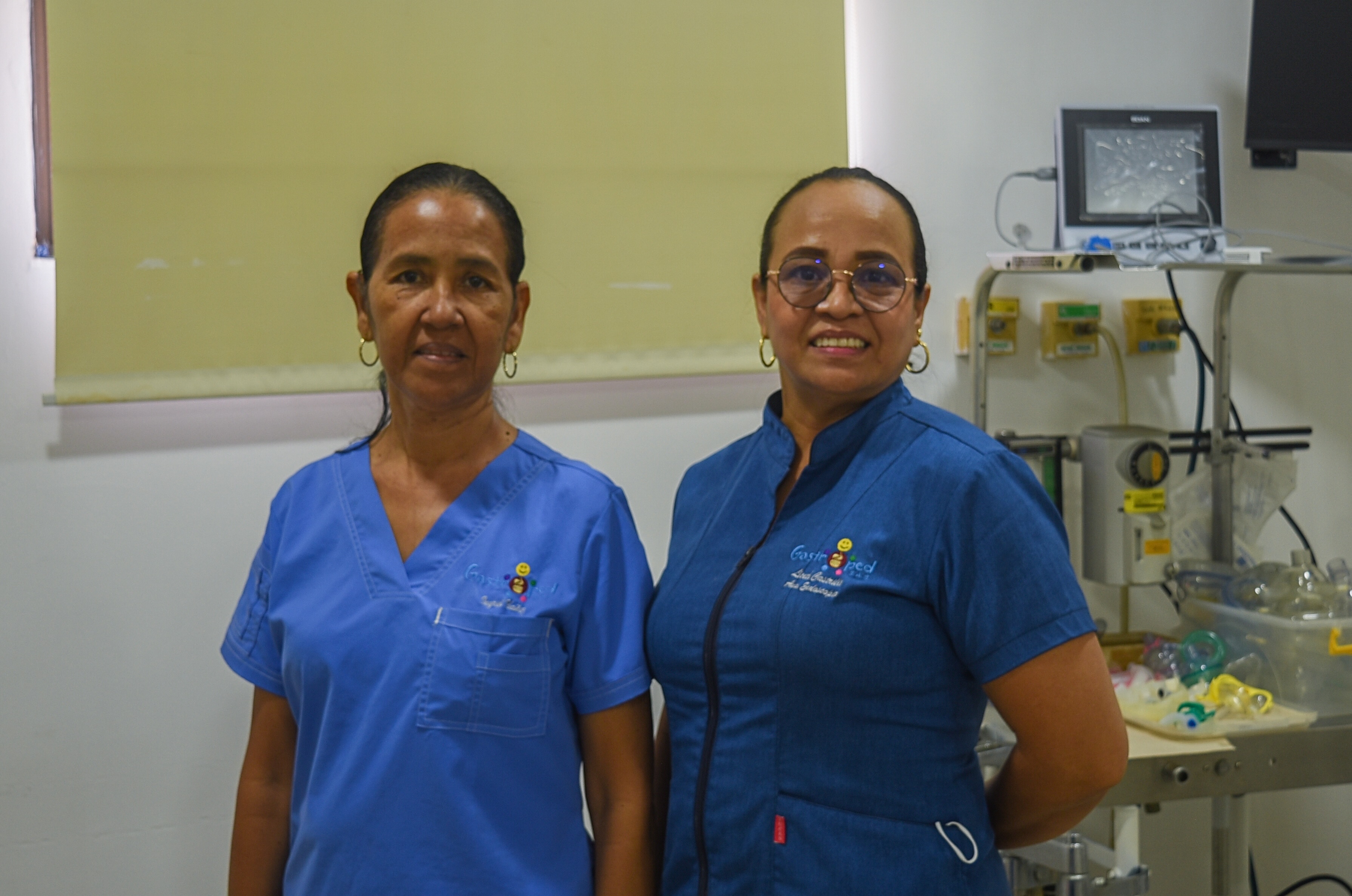 Equipo de enfermería de Gastroped